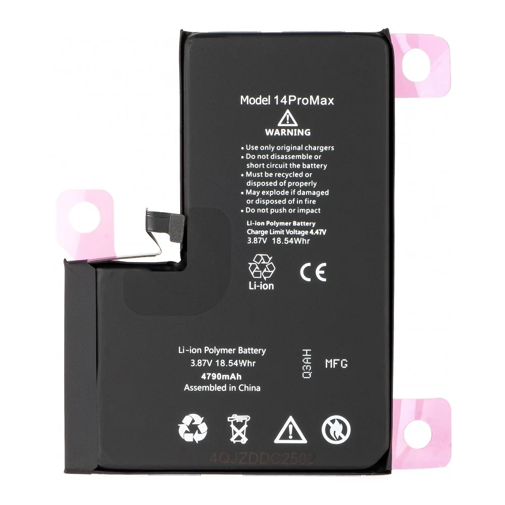 Батерия за iPhone 14 Pro Max, 4323mAh / Валидиране без грешка (No error)