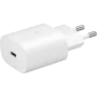 Оригинално бързо зарядно Samsung EP-TA800, 25W, 3A, 1 x USB-C, Бял