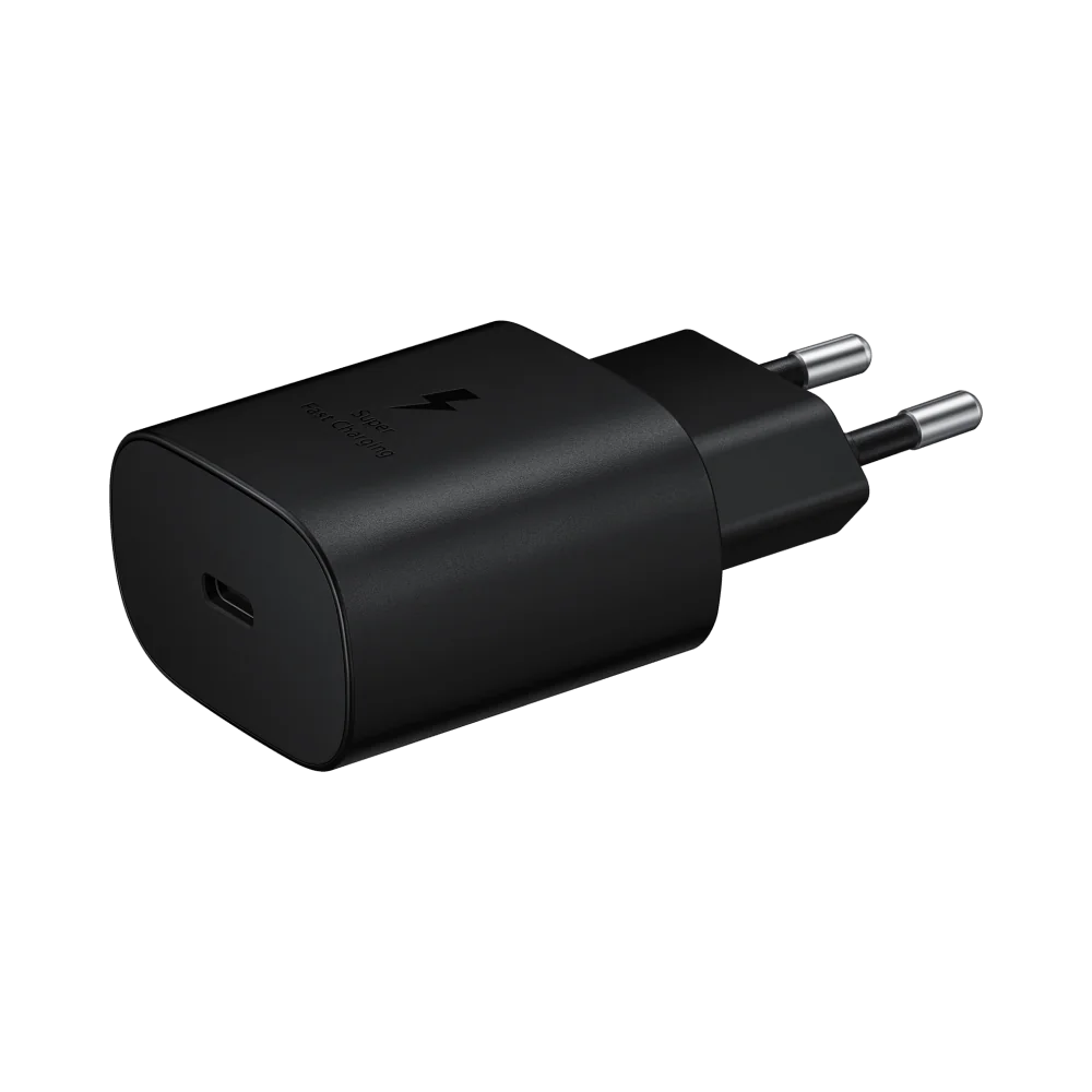Оригинално бързо зарядно Samsung EP-TA800, 25W, 3A, 1 x USB-C, Черен