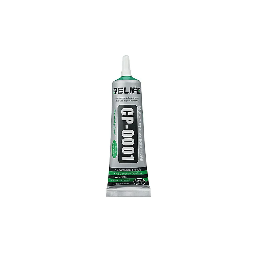 Прозрачно мултифункционално течно лепило Relife CP-0001, 50ml, с дозатор-игла