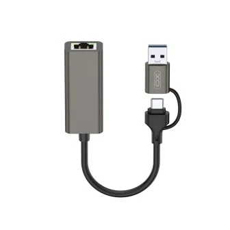 Аудио кабел XO NB-R279A, Lightning към 3.5mm Mini-Jack, 1.0 метър, Черен