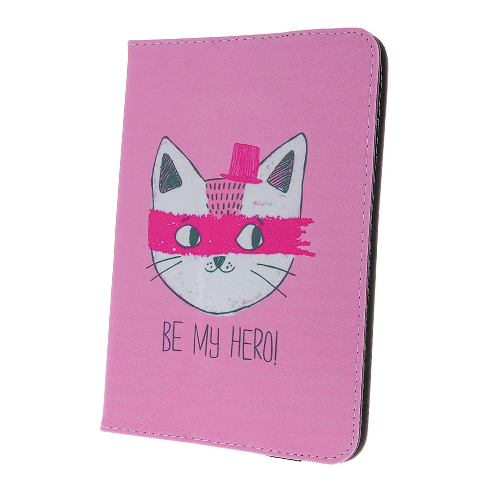 Универсален калъф за таблет 9-11 инча Kitty 2 (27 x 20 см), Розов