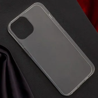 Ултратънък прозрачен силиконов калъф за iPhone 13 (6.1"), 1 mm