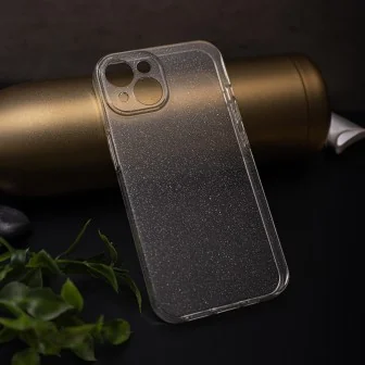 Прозрачен силиконов кейс с брокат за iPhone 16e / 17e, TFO Shine 2 mm