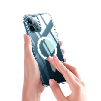 Прозрачен магнитен калъф TFO Anti Shock Mag 1.5 mm за iPhone 13 (6.1")
