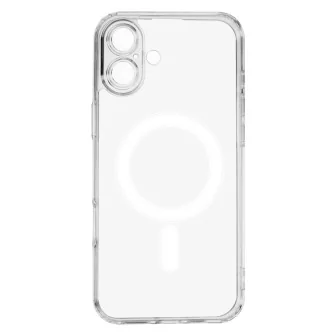Прозрачен магнитен калъф TFO Anti Shock Mag 1.5 mm за iPhone 16 Pro с вградена защита за камерите