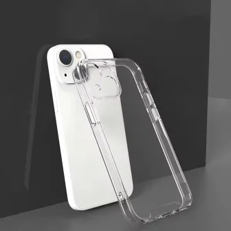 Плътен прозрачен силиконов калъф за iPhone 16 Pro, TFO Slim 2 mm