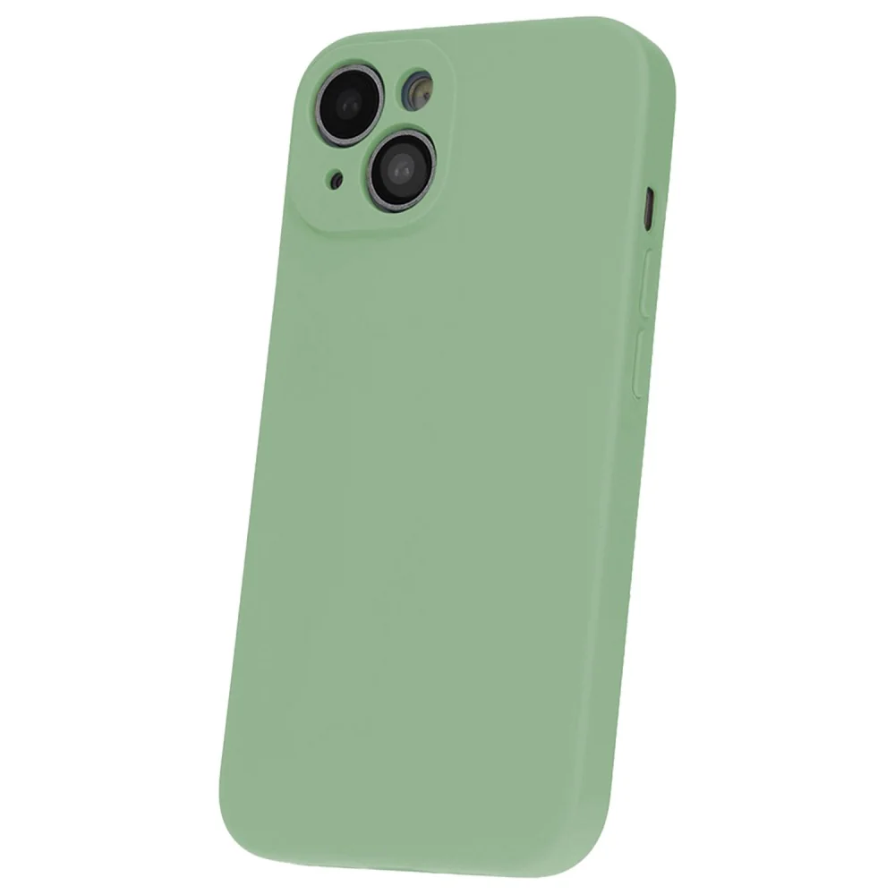 Матов силиконов калъф TFO Silicon за iPhone 15 Pro (6.1") – Ментов