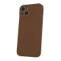 Матов силиконов калъф TFO Silicon за iPhone 17 (6.3") – Кафяв