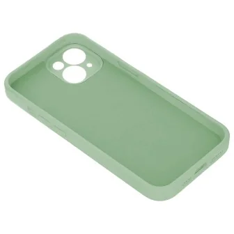 Матов силиконов калъф TFO Silicon за iPhone 17 (6.3") – шамфъстък (зелен)
