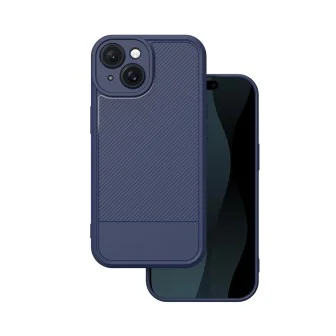 Тънък карбонов калъф TFO Simple Carbon за iPhone 13 (6.1") – Лилав