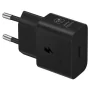 Оригинално GaN бързо зарядно Samsung EP-T2510, 25W, 3A, 1 x USB-C, Черен