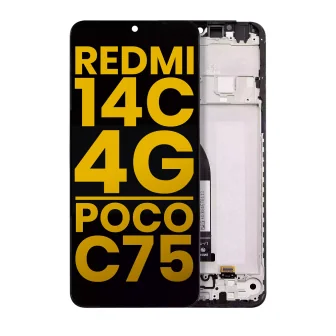 Дисплей с рамка за Xiaomi Redmi 14C 4G / Poco C75