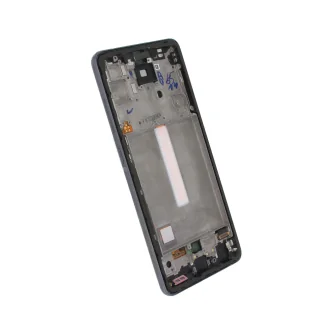 Оригинален дисплей за Samsung A52 4G/5G / SM-A525F, SM-A526B с черна рамка (Service Pack)