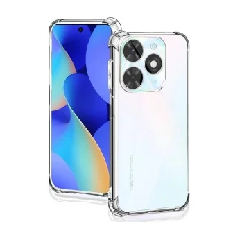 Прозрачен удароустойчив калъф (TPU Clear Case) с подсилени ъгли за iPhone 14 (6.1")