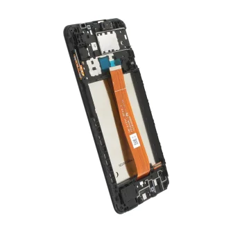 Оригинален дисплей с рамка за Samsung Galaxy A12 / SM-A125F/DS, P/N: GH82-24490A - Service Pack