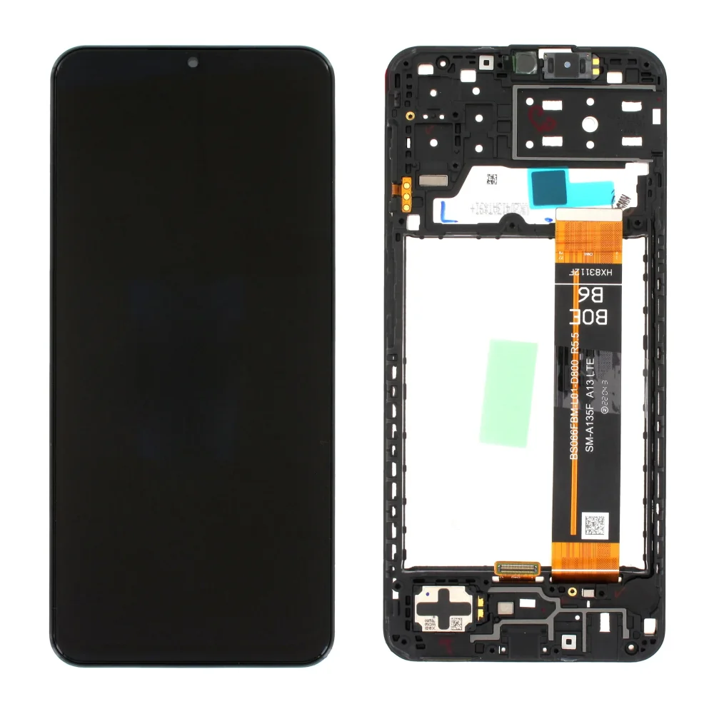 Оригинален дисплей с рамка за Samsung Galaxy A13 4G / SM-A137F/DS, P/N: GH82-29228A - Service Pack