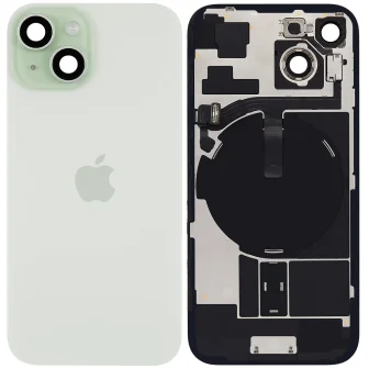 Оригинален заден капак за iPhone 15 / Оборудван / PN: 661-36842 / Grade A (Pulled) - Зелен (Green)
