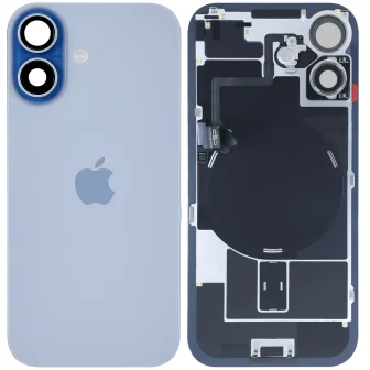 Оригинален заден капак за iPhone 17 / Оборудван / PN: 661-56059 / Grade A (Pulled) - Mist Blue (Светлосин)