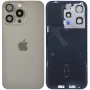 Оригинален заден капак за iPhone 15 Pro / Оборудван / PN: 661-36834 / Grade A (Pulled) - Natural Titanium (Натурален Титан)
