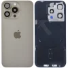 Оригинален заден капак за iPhone 15 Pro / Оборудван / PN: 661-36834 / Grade A (Pulled) - Natural Titanium (Натурален Титан)