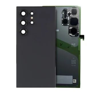 Оригинален заден капак за Samsung Galaxy S24 Ultra / PN: GH82-33349B / Service Pack - Titanium Black (Черен Титан)