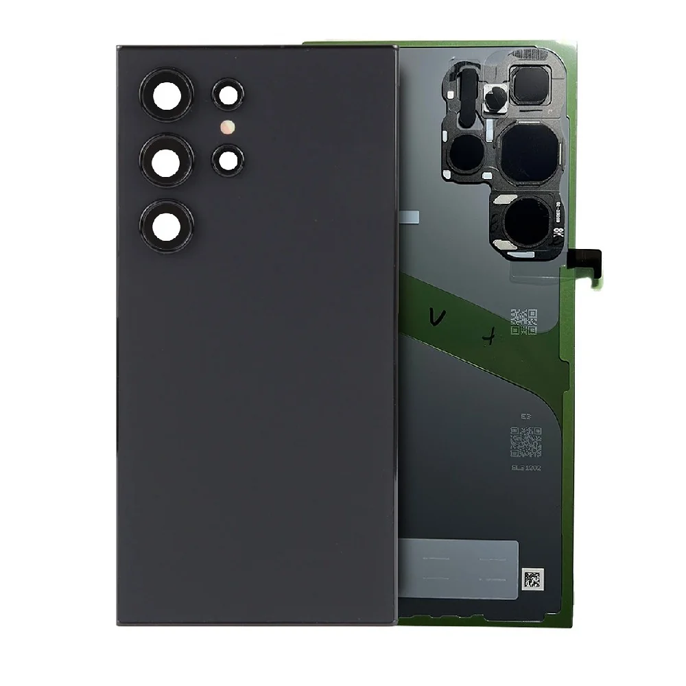 Оригинален заден капак за Samsung Galaxy S24 Ultra / PN: GH82-33349B / Service Pack - Titanium Black (Черен Титан)
