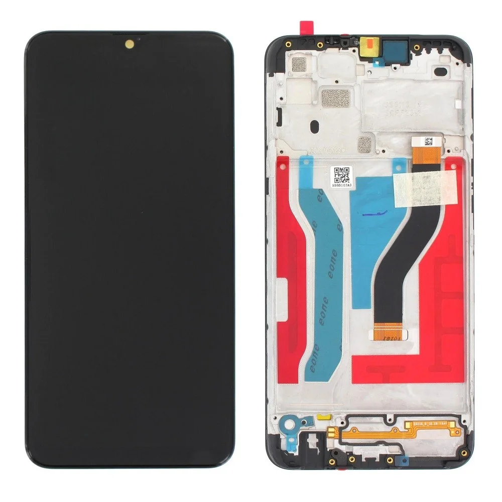 Оригинален дисплей с рамка за Samsung Galaxy A10s / SM-A107F/DS, P/N: GH81-17482A (Service Pack)