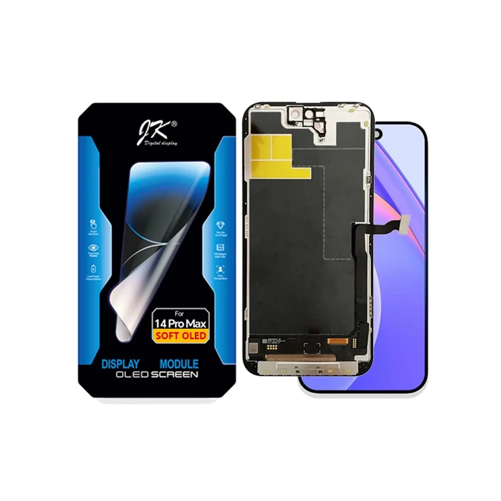 Дисплей за iPhone 14 Pro Max / JK Soft OLED / Валидиране без грешка (120Hz)