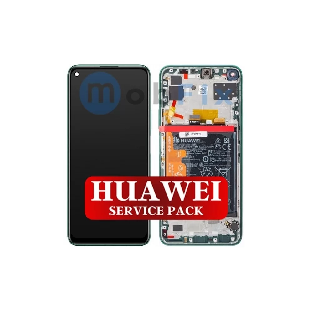 Display LCD + Touch Screen Per Huawei P40 Lite 5G (CDY-NX9A) &ndash; Ricambio Vetro Schermo Nero