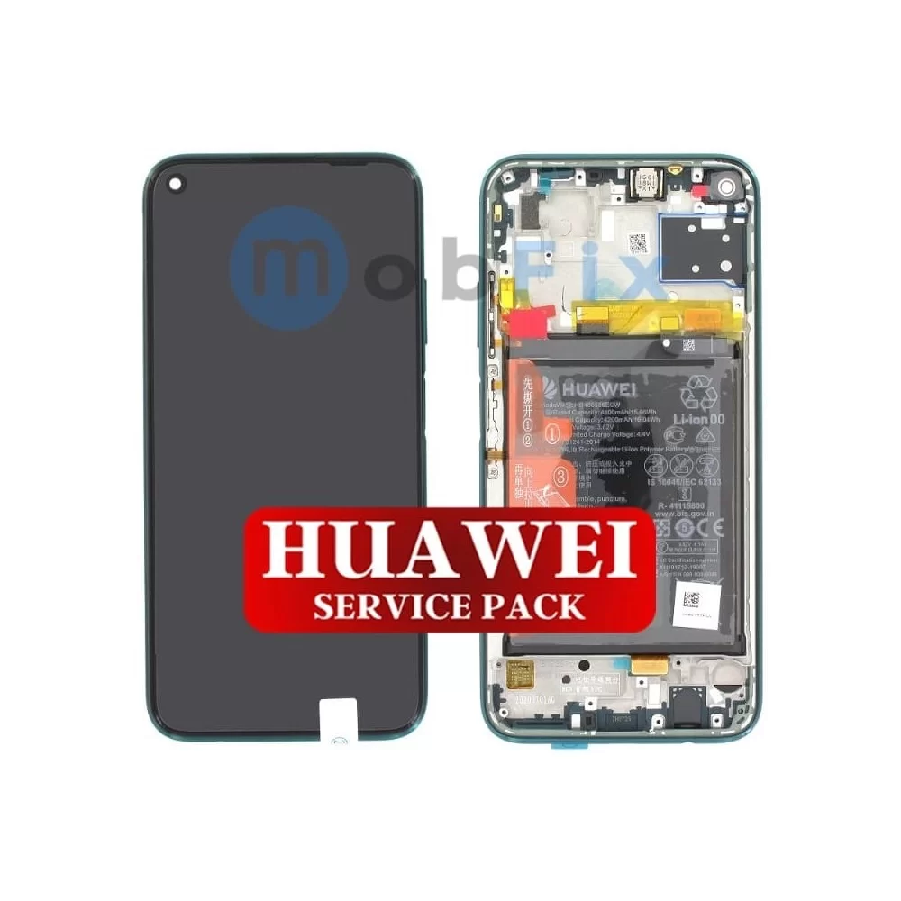 Оригинален дисплей за Huawei P40 Lite / JNY-LX1 + Рамка и батерия (Service Pack) Оригинален дисплей за Huawei P40 Lite / JNY-LX1 + Рамка и батерия (Service Pack)