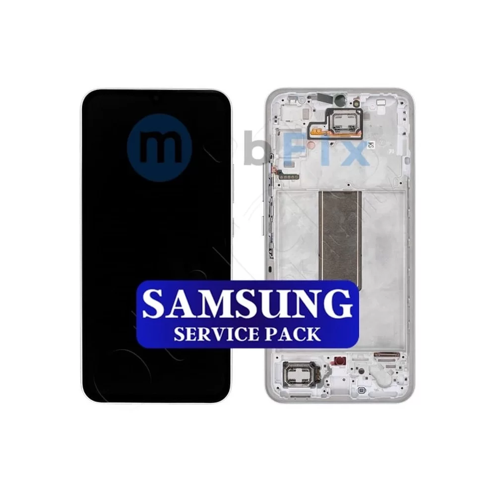 Оригинален дисплей за Samsung Galaxy A34 5G / SM-A346B с рамка (Service Pack)