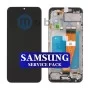 Оригинален дисплей с рамка за Samsung A03, A035F / Service Pack