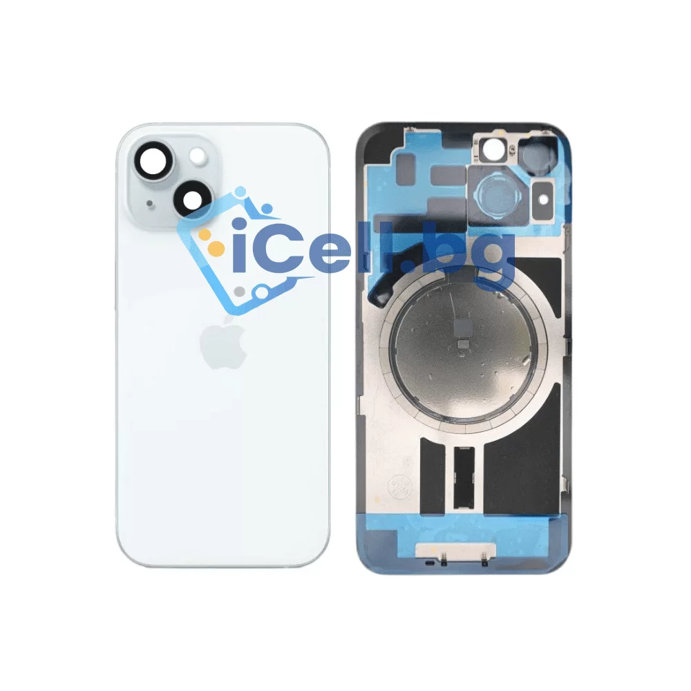 Заден капак с леща за iPhone 15 Plus 6.7" + MagSafe пръстен